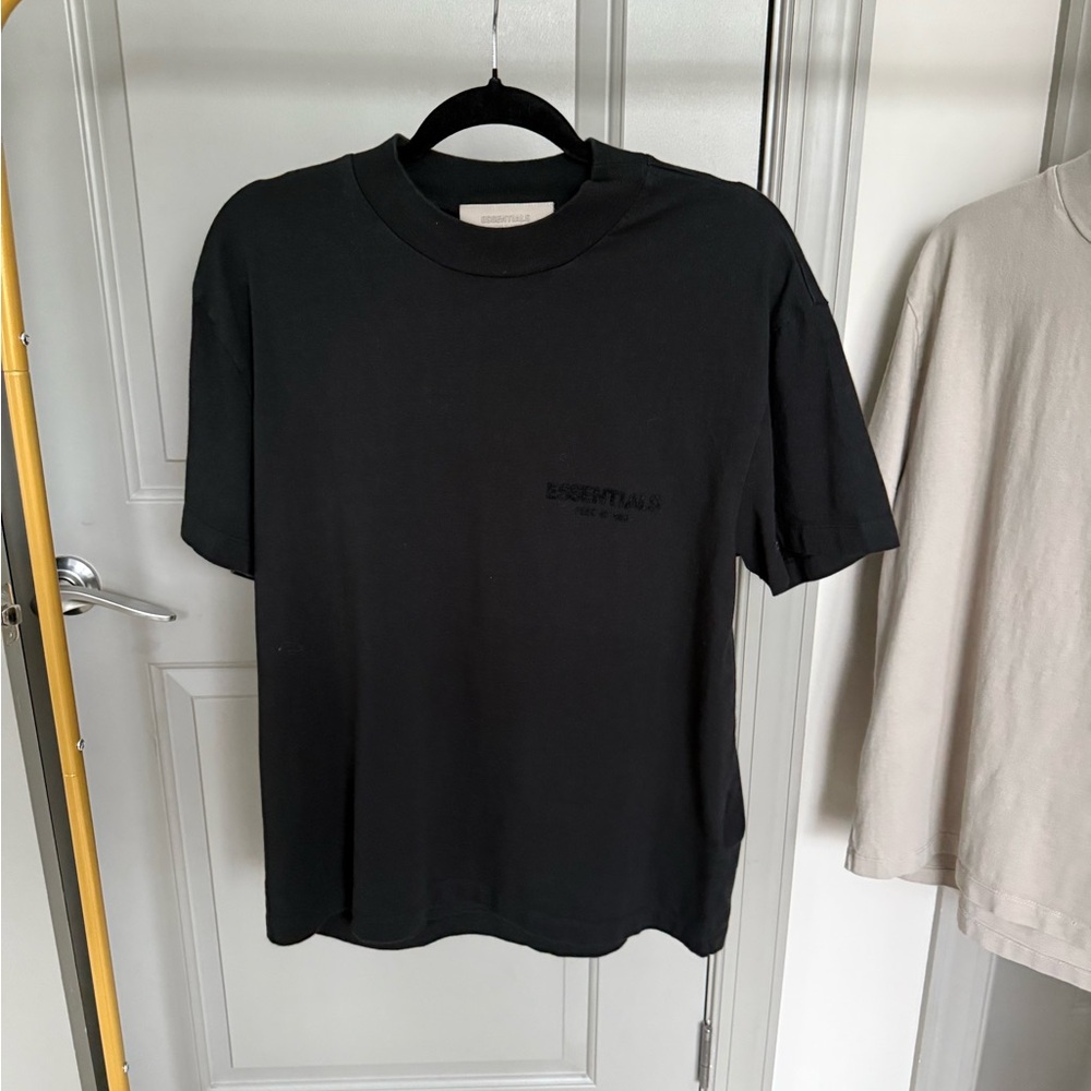Essentials Black Men's T-Shirt